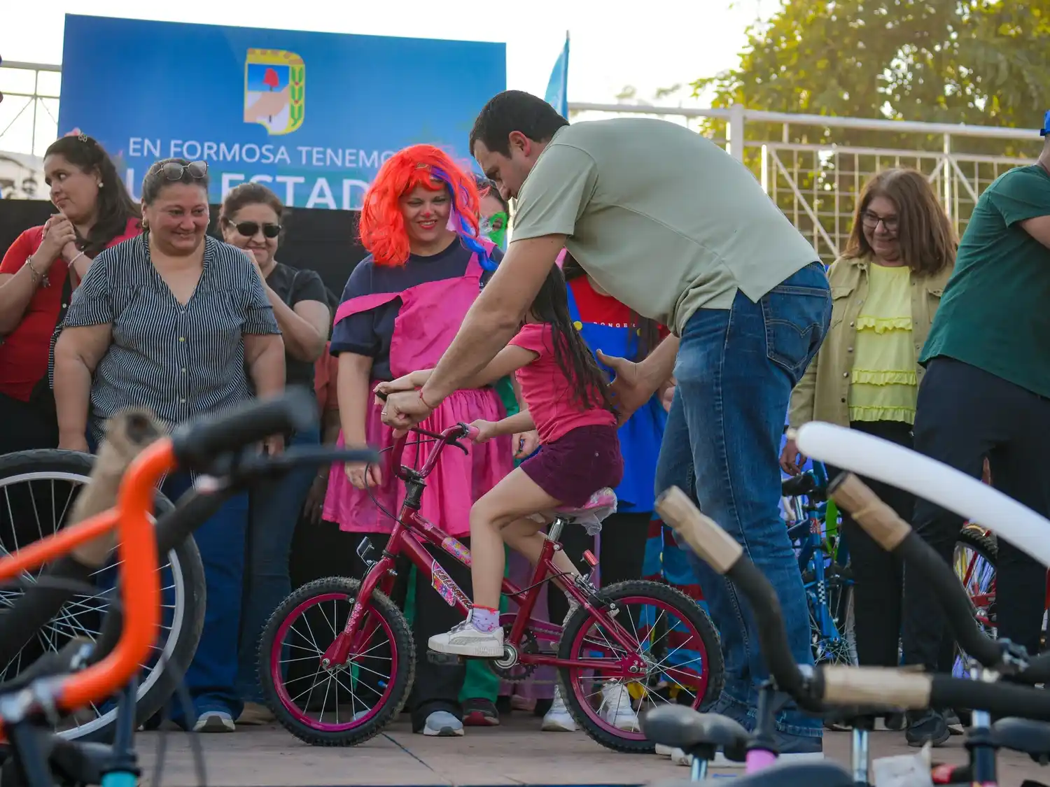 El vicegobernador Eber Solís festejó el Día de las Infancias en Las Lomitas