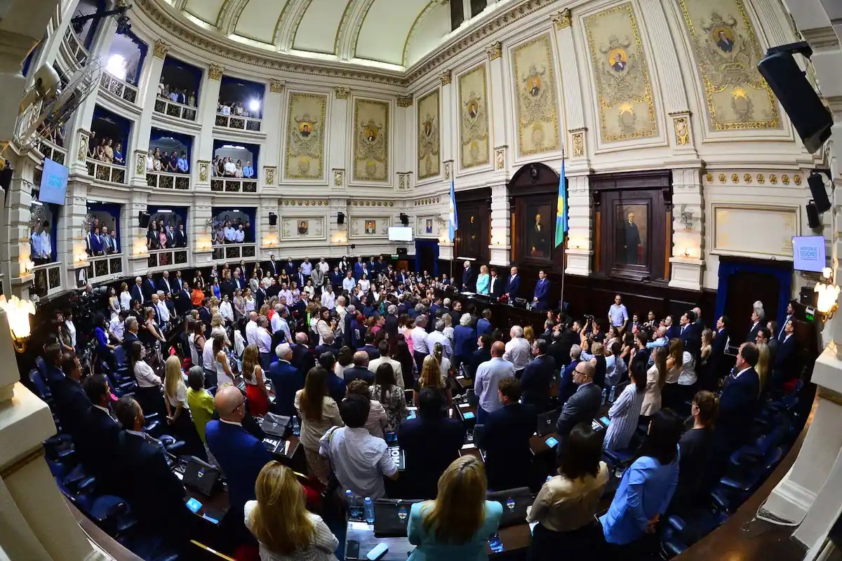 Inicio de periodo legislativo 2025 en la Legislatura Bonaerense.