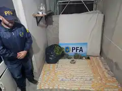 Secuestraron droga en una vivienda de Villa Italia