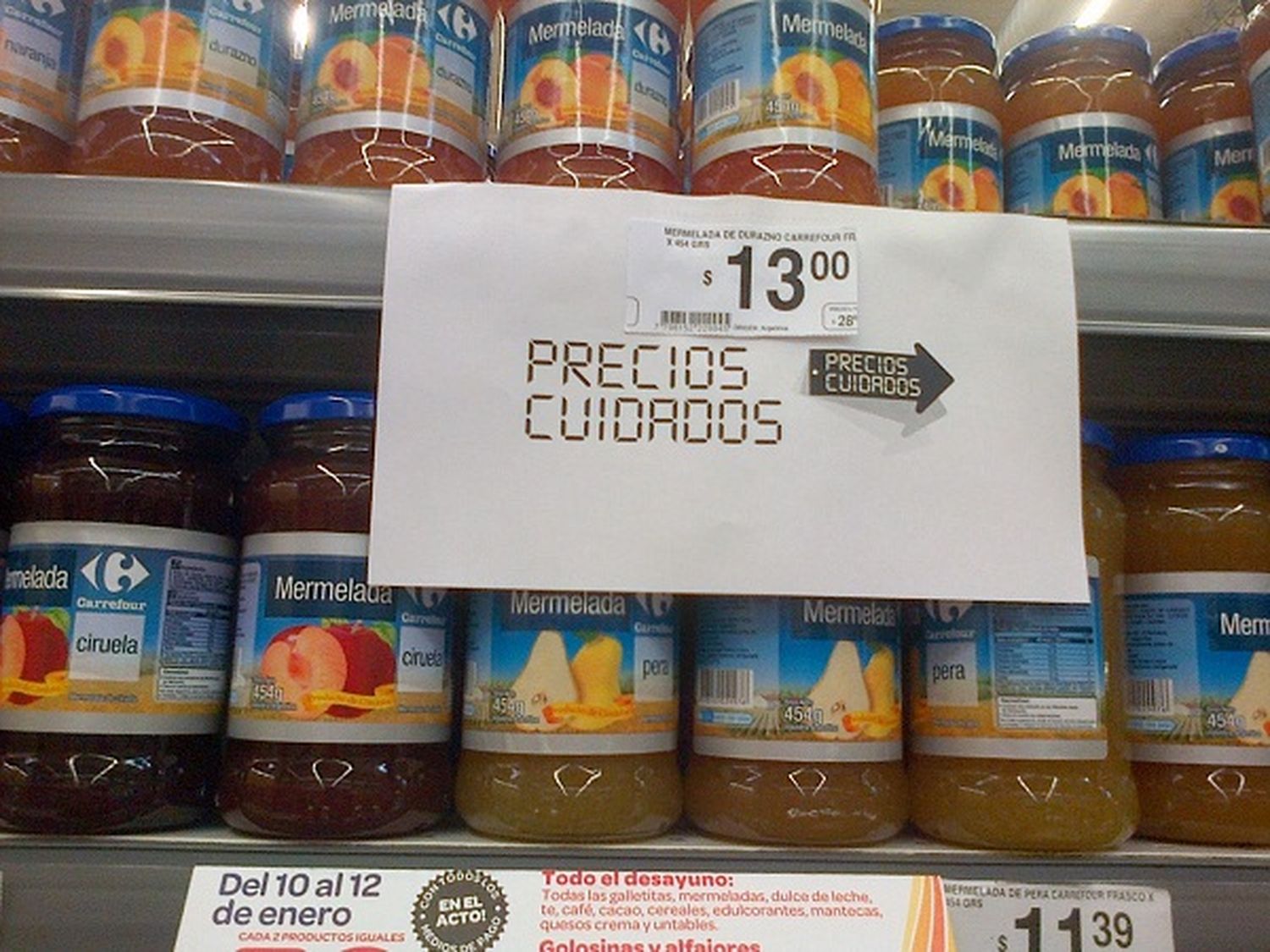 Comienza a implementarse el acuerdo de precios cuidados
