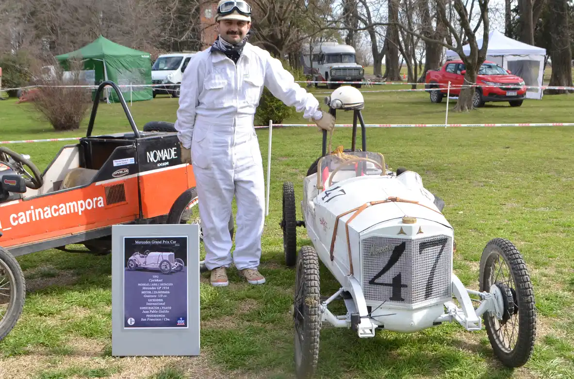 Un piloto de San Francisco brilló en el campeonato internacional de Cyclekart en Firmat