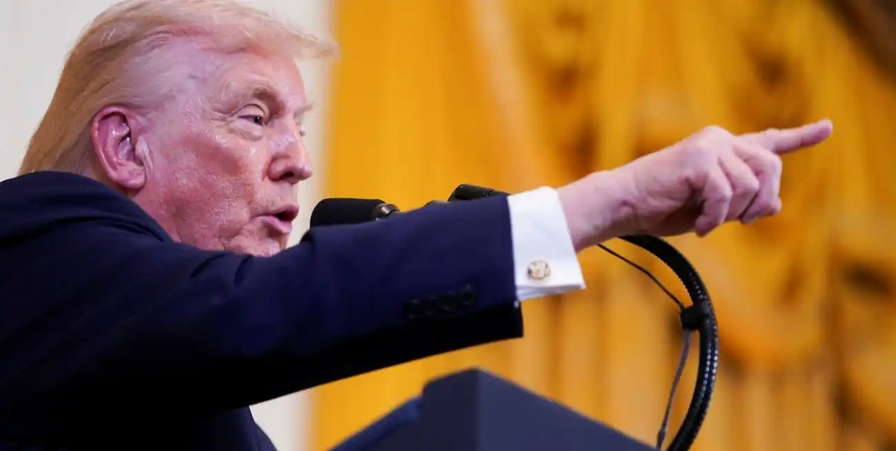 Donald Trump, este martes en la Casa Blanca. Reuters.