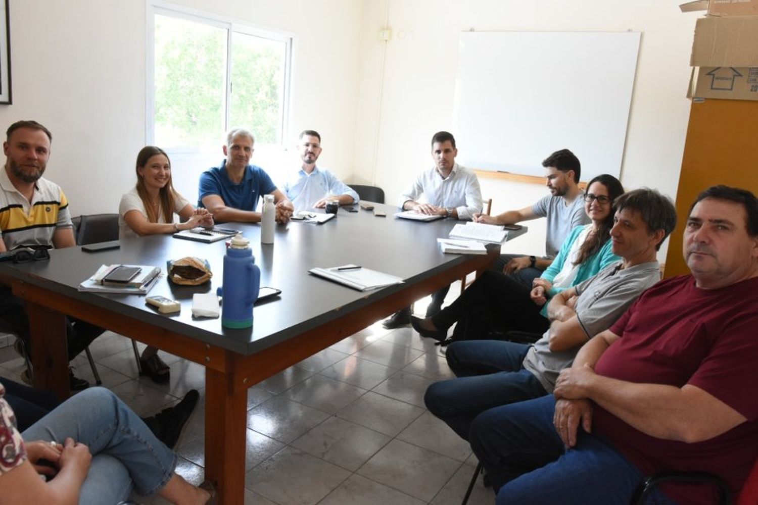 El equipo de transición recorrió el Obrador municipal