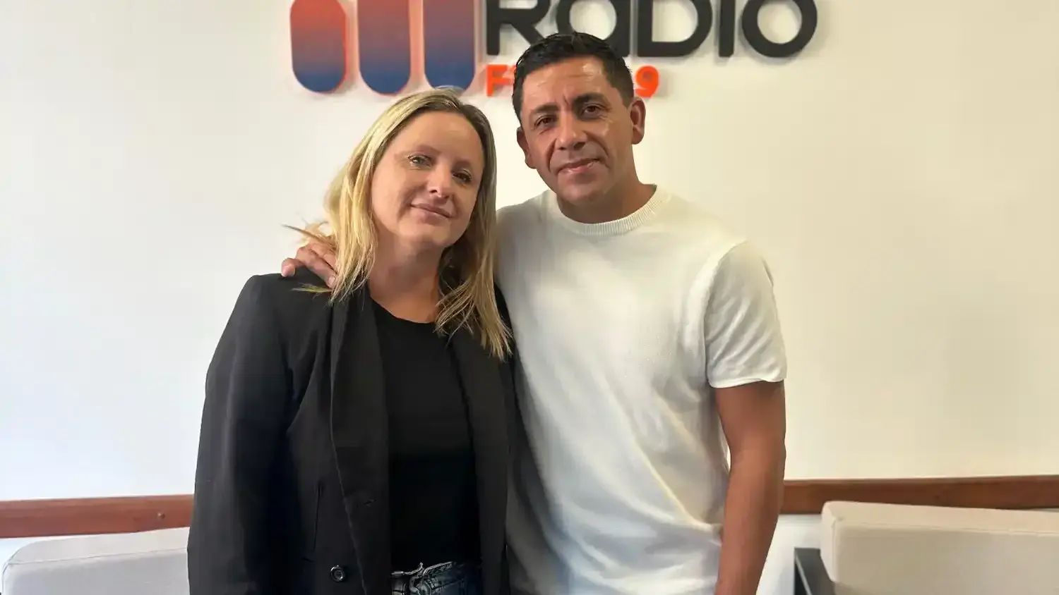 Melina y Fernando Vera, en Ecos Radio
