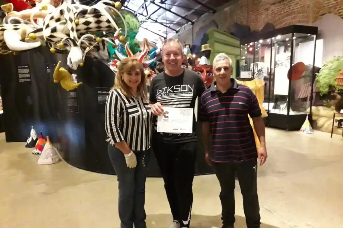 El Museo del Carnaval recibió una visita histórica