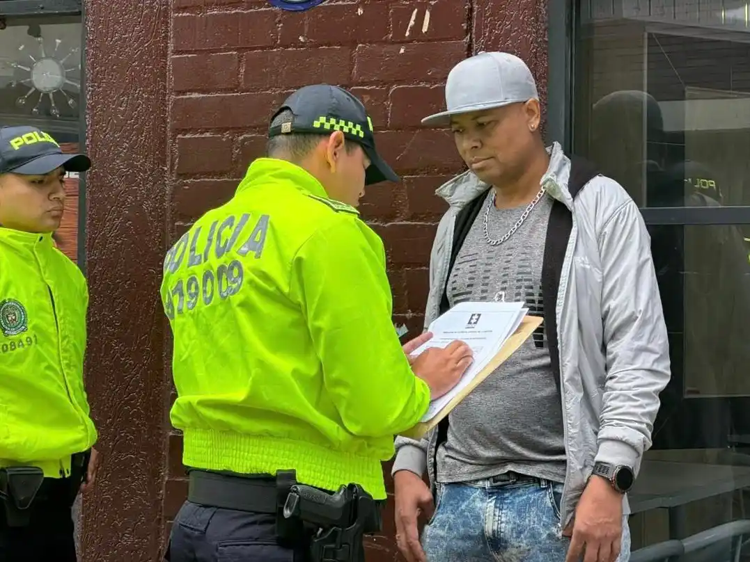 Alias Tovar, miembro del Tren de Aragua, capturado en Bogotá.