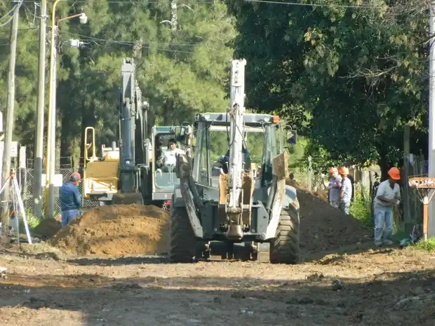 La obra del Colector Cloacal Norte entró en la etapa de finalización 