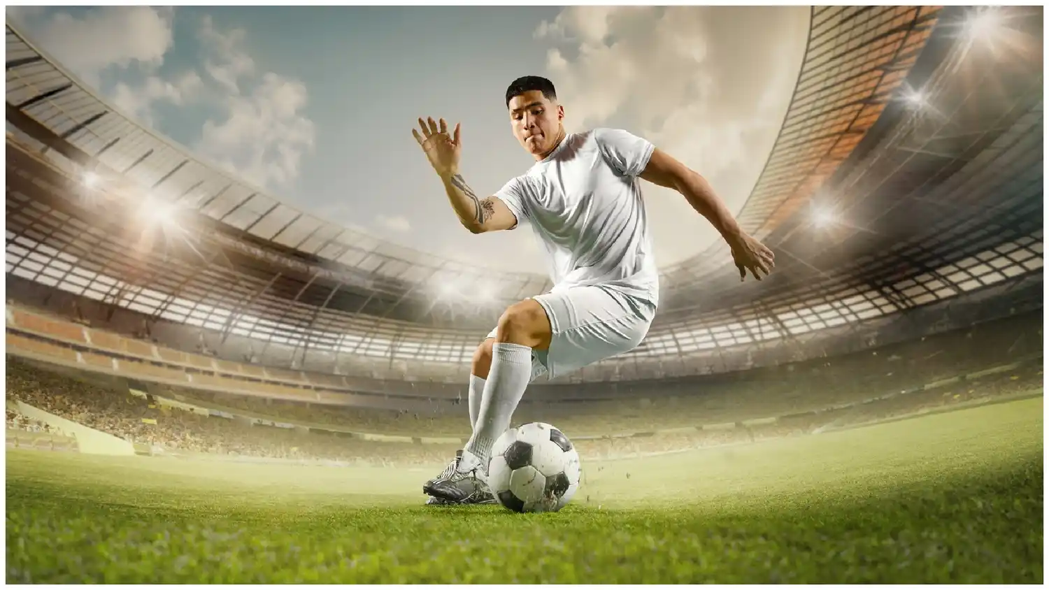 Muchos hijos de futbolistas (como Erling Haaland) crecieron viendo a sus padres brillar. Foto: shutterstock.com