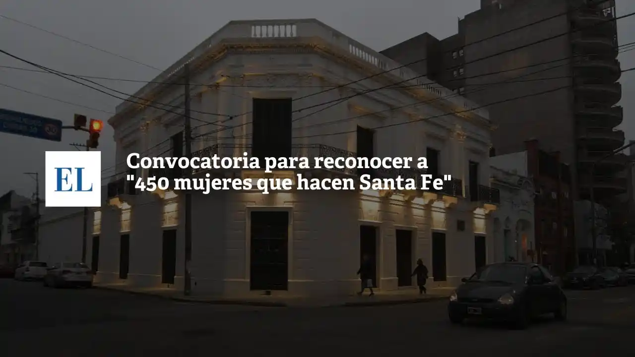 Convocatoria para reconocer a “450 mujeres que hacen Santa Fe”