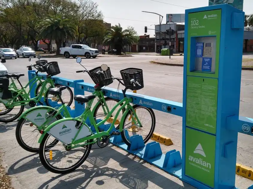 Rosario sumó dos nuevas estaciones al sistema de bicicletas públicas