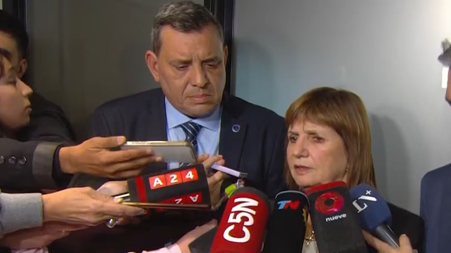 Bondarenko con Patricia Bullrich