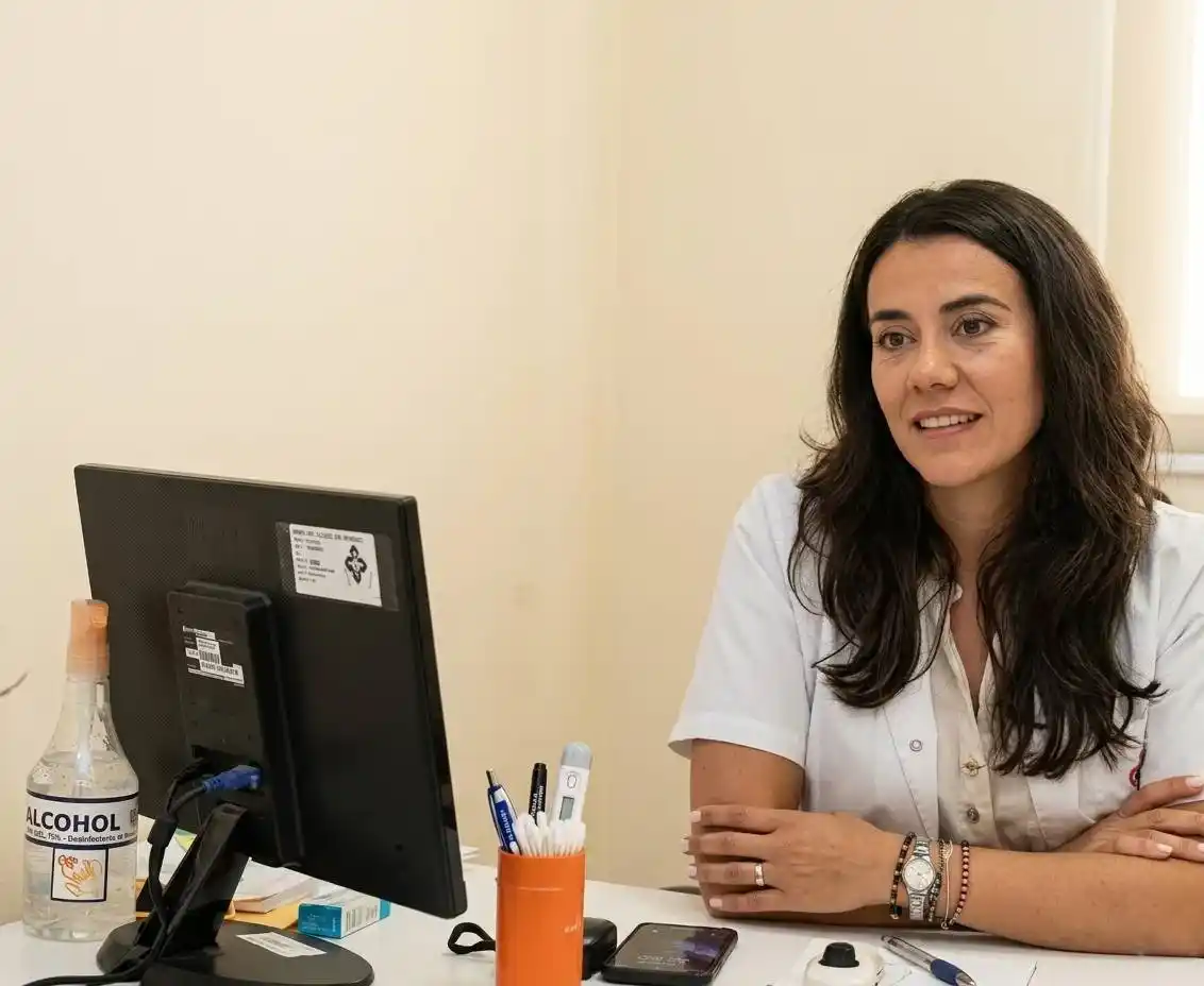Dra. Gabriela Benítez, dermatóloga pediátrica del Hospital de Niños “Dr. Debilio Blanco Villegas”.