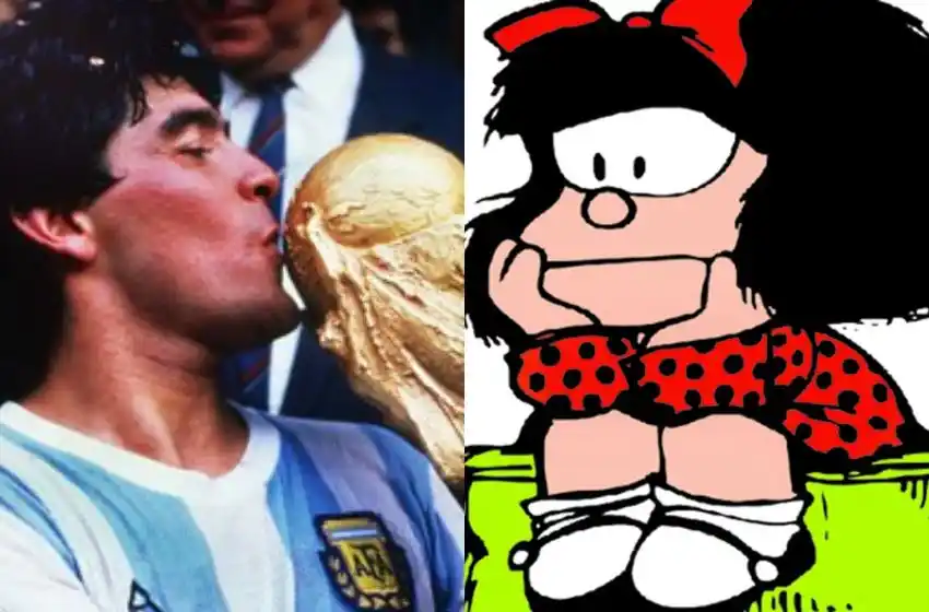 ¿Maradona y Mafalda son quienes mejor representan el ADN nacional?