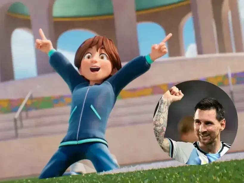 En 2027 se esternará en Argentina “Messi and the Giants” en la plataforma Disney +. Foto:Redes