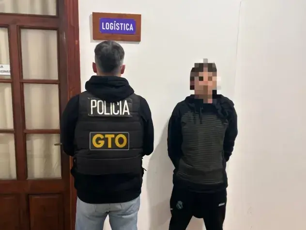 El sujeto fue trasladado a la Comisaría.