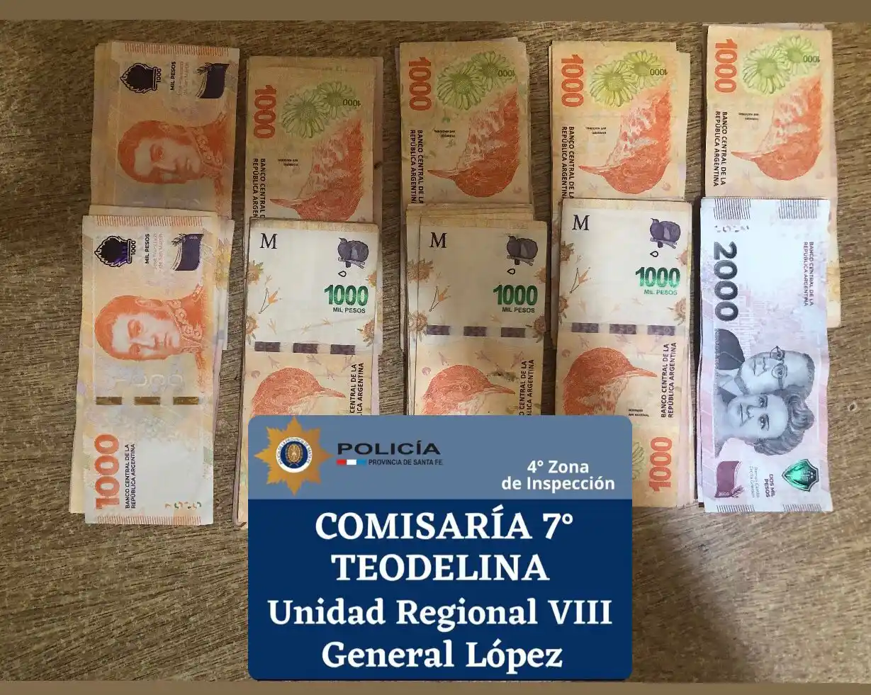 Crédito: Relaciones Policiales.