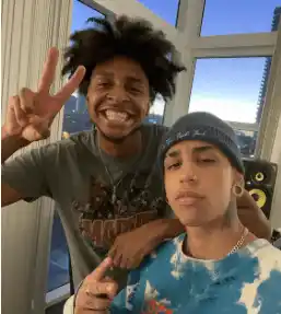 Micro TDH hizo con Masego una de sus colaboraciones en 2021. Foto Instagram