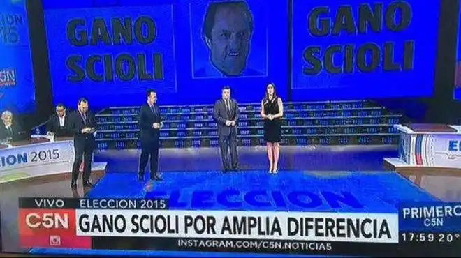 El exabrupto de Navarro en plena transmisión de C5N