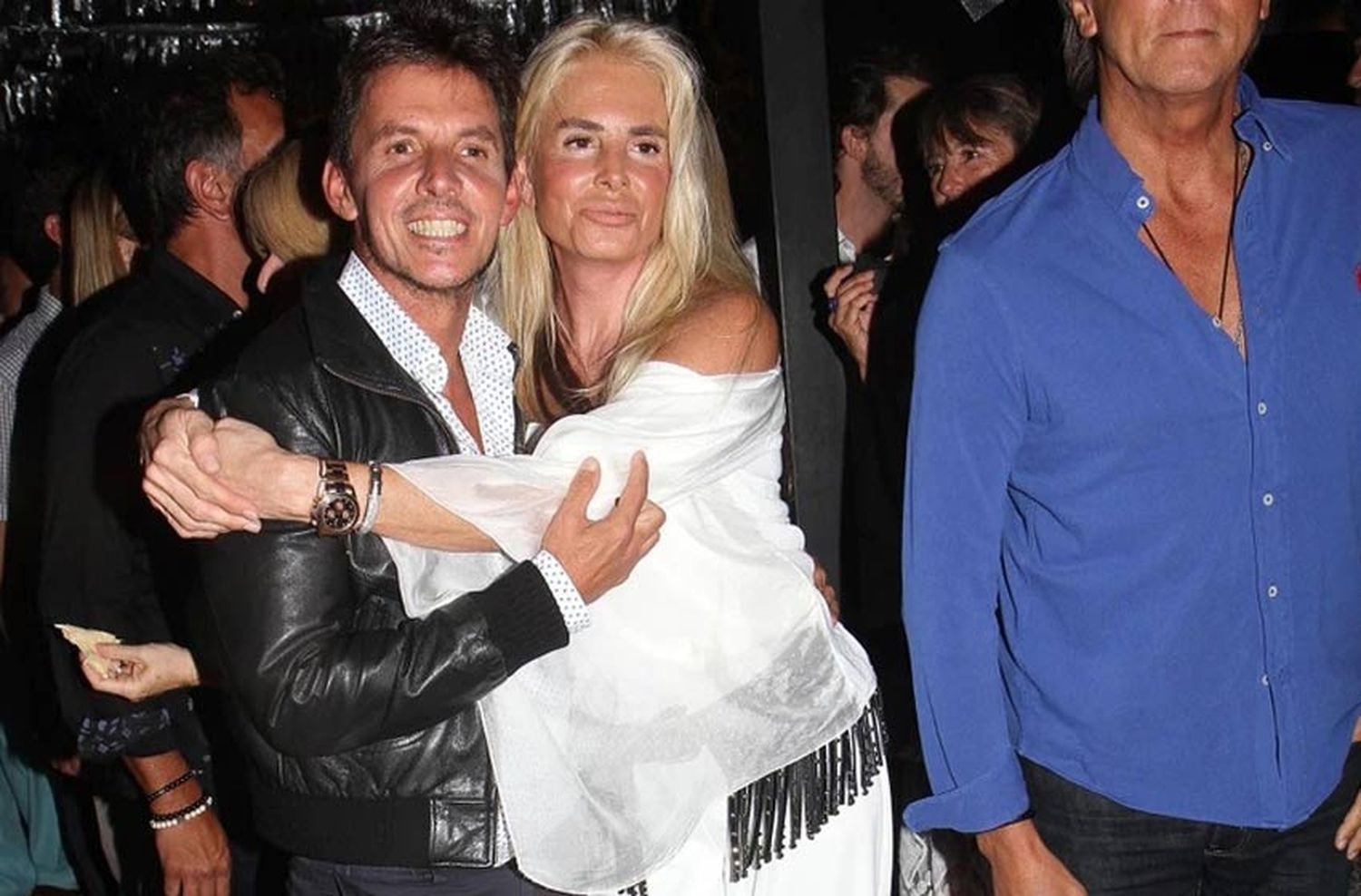 La caída de Mercedes Sarrabayrouse en una fiesta de Punta del Este
