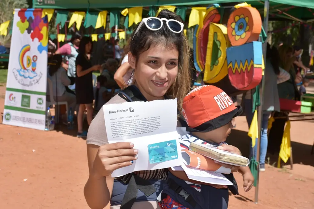 Entrega de Tarjeta AlimentAR en Merlo en el Parque Municipal Néstor Kirchner hasta el 7 de febrero