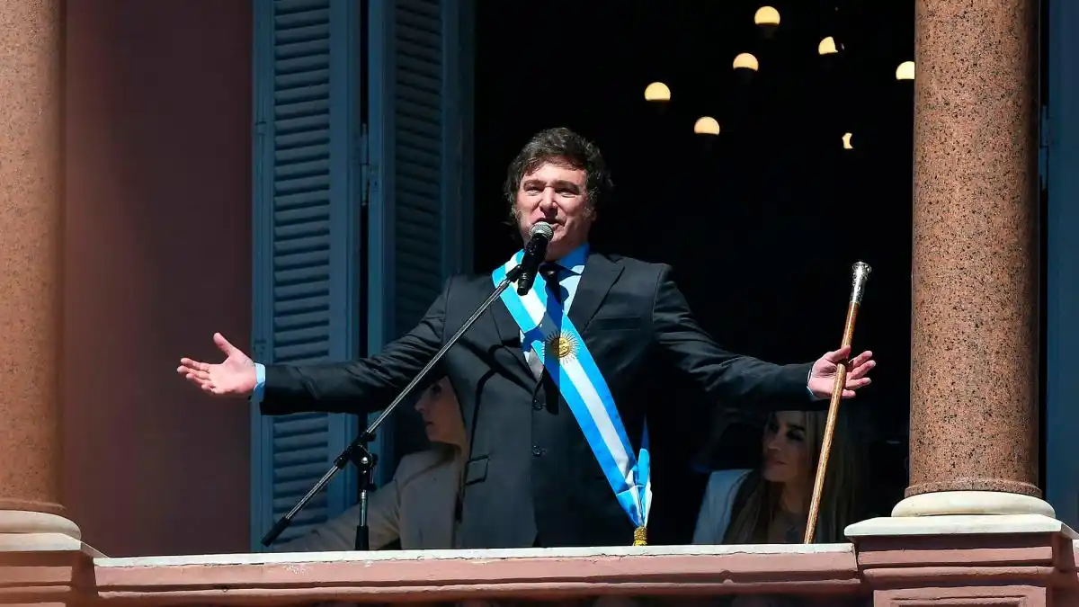 Milei celebró sus dos años de gestión con una foto y un breve mensaje