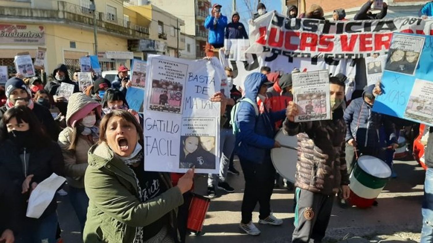 Tensión en un reclamo por un joven baleado