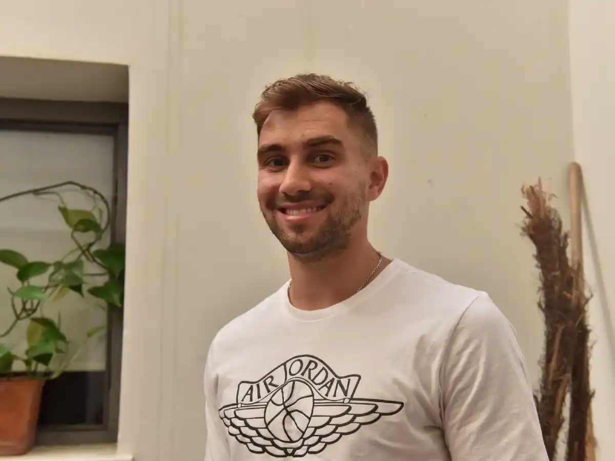 “Trato de ser positivo y mantener la calma”