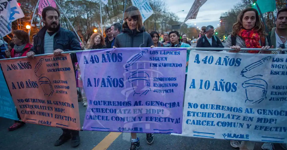 Conmemoraron el 40° aniversario de la Noche de los Lápices