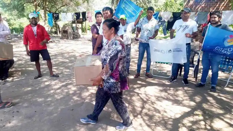 Avanza sin pausa la entrega de cajas alimentarias