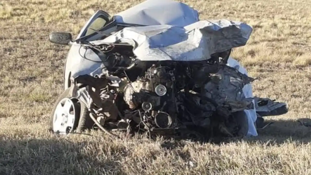 Un automovista murió al chocar de frente contra un camión en Río Cuarto