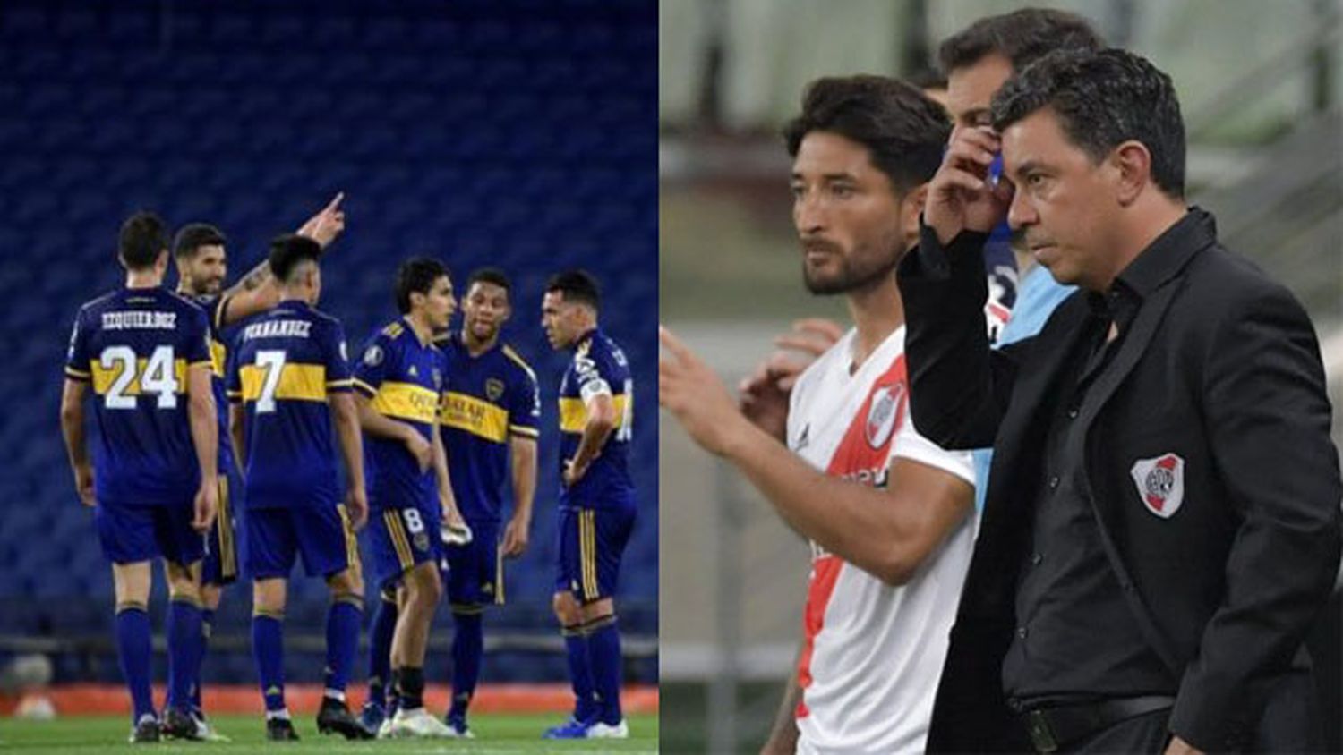 Boca y River de la Libertadores y La racha que se rompe