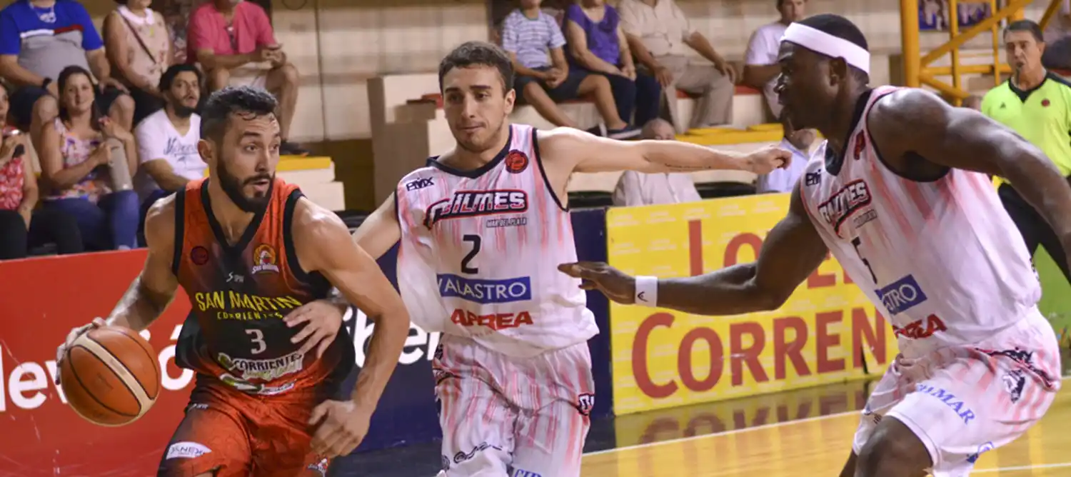 En la última pelota, Quilmes perdió ante San Martín