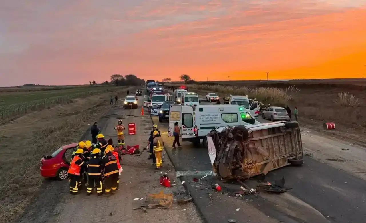 Las víctimas viajaban en un Fiat Siena