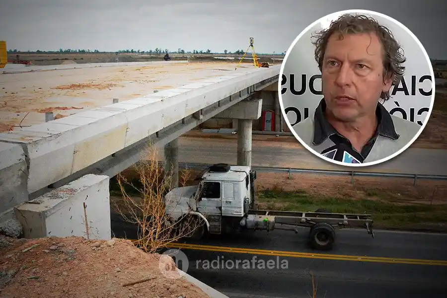 Habló César Alemani, sobre la paralización de obra en el tramo Rafaela-Sunchales: "Solo pedimos lo que nos corresponde"