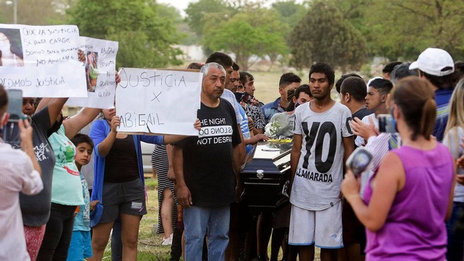 La frase del padre de Abigail: "Mi hija va a descansar en paz"