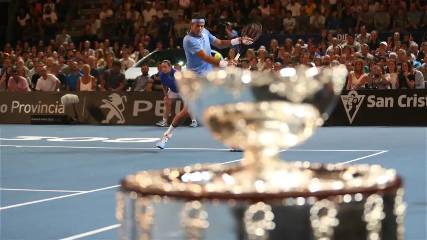 Del Potro ganó antes de llegar a Mar del Plata