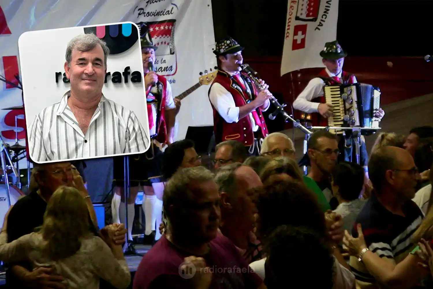 Julio Forni, presidente comunal de Villa San José | Todo listo para la 27° Fiesta Provincial de la Valesana en Villa San José