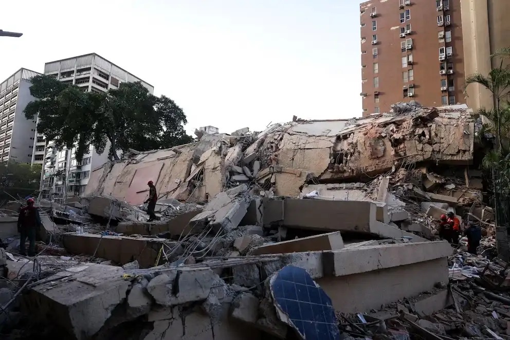 Imágenes de los destrozos causados tras la tragedia en Venezuela.
