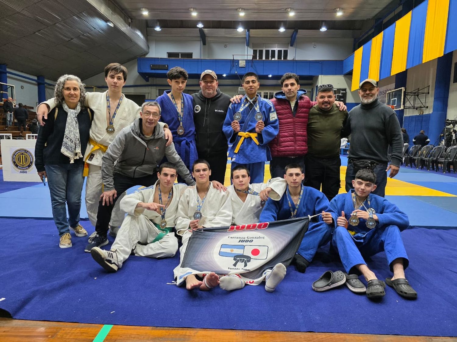 La delegación venadense brilló en Rosario.