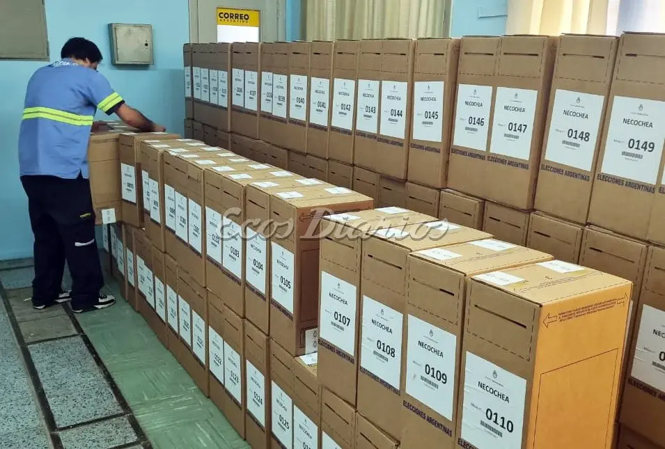 Veda electoral, entrega de urnas en las escuelas y entrega de DNI