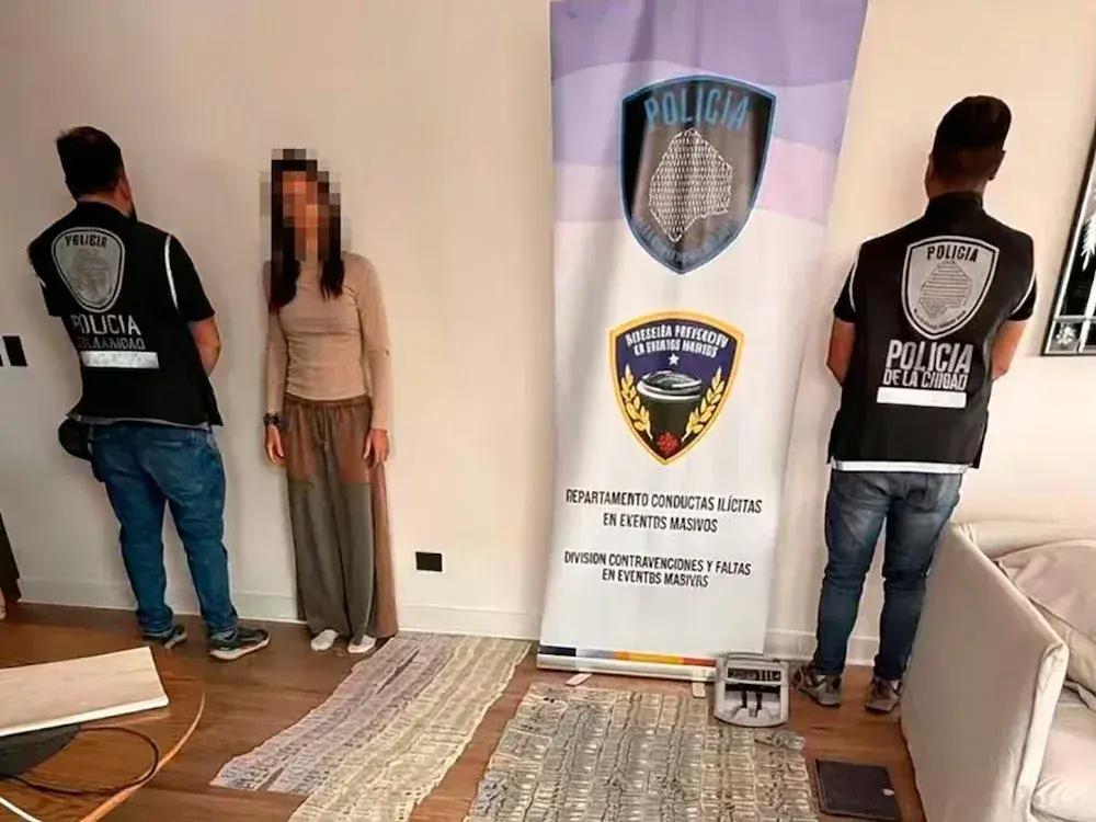 Reventa para la despedida de Messi: allanamiento y una mujer demorada