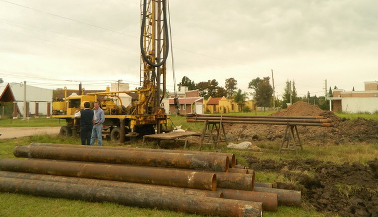 Más perforaciones para agua potable 