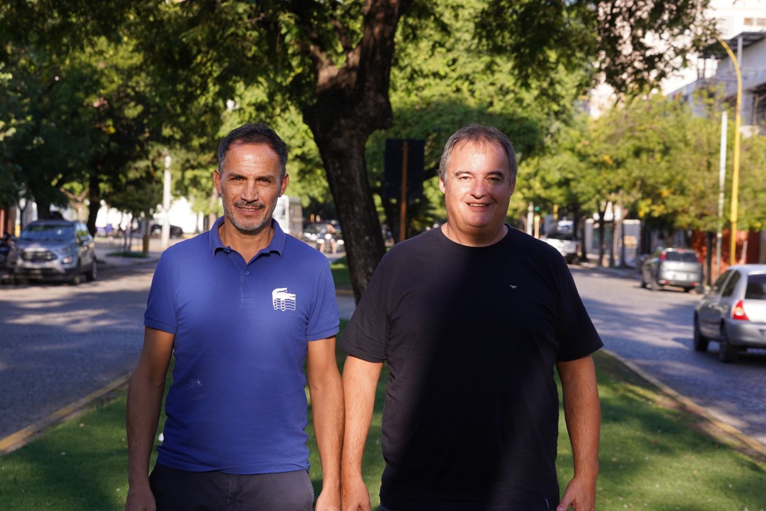 Manuel Peralta y Marcelo Roatta.