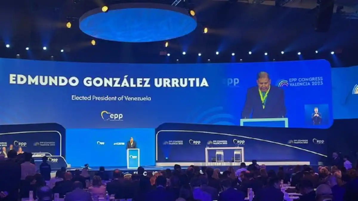 Edmundo en el Congreso del PP EUROPEO: «Venezuela está en el corazón del debate democrático»