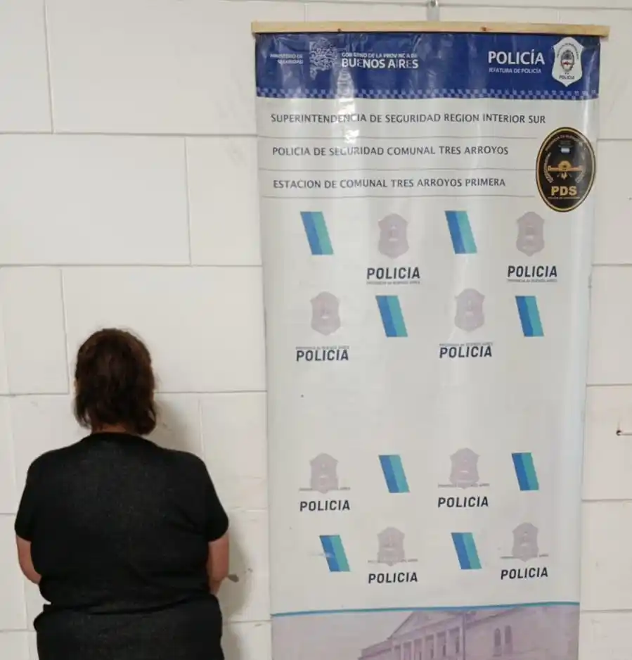 Mujer detenida