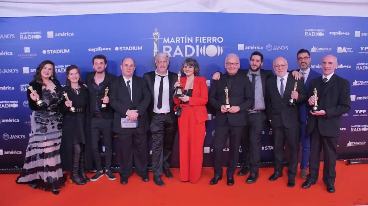 Martín Fierro de Radio 2025: Aspen se llevó el premio Platino