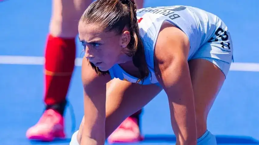 La tandilense Brisa Bruggesser ingresó en el primer cuarto.