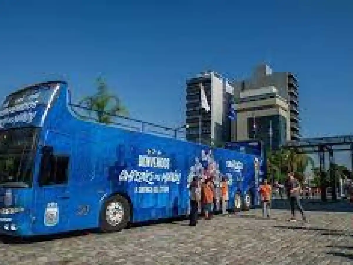 Megaoperativo para recibir a la "Scaloneta" en Santiago del Estero