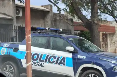 Casilda: megaoperativo de la Policía Federal