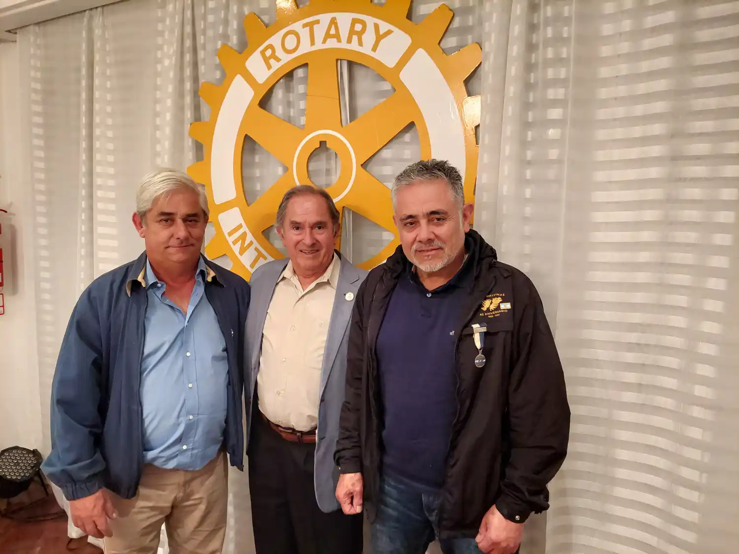El Rotary homenajeó a los veteranos de guerra